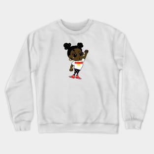 melanin black girl maagic Crewneck Sweatshirt